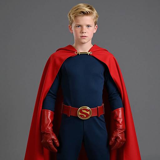 Realistic Male Superhero Costume Design
