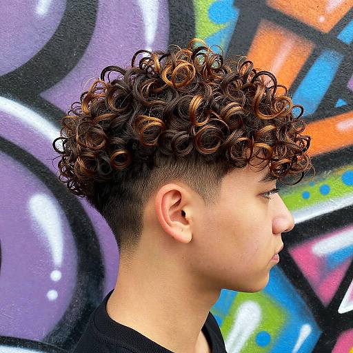 Lil Mabu Inspired Hair Style Portrait