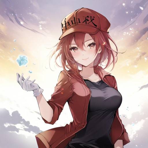 Illustration of Ae-3803, hataraku saibou in the style of Akatsuki hijiri