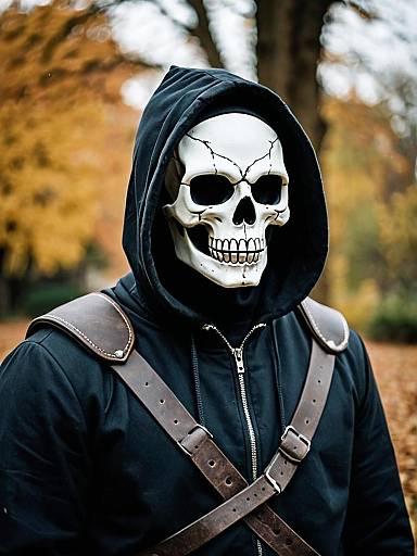 Fall Fashion Male Skull Mask