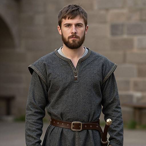 Medieval Fancy Dress Male Portrait