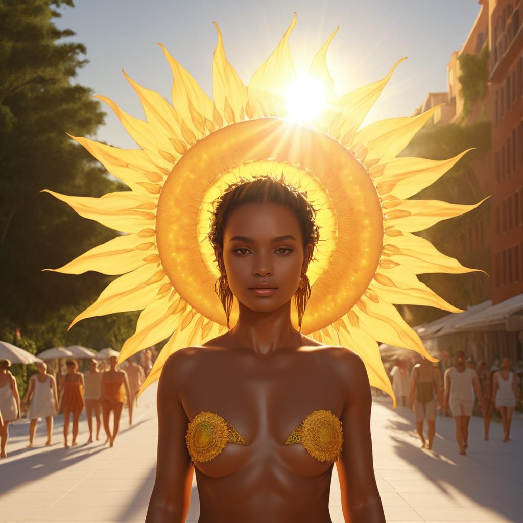 Personification of the Sun in Portraiture