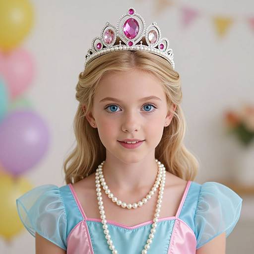 Candy Princess Girl Costume Portrait