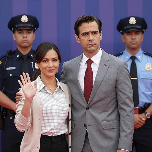 Serious Encounter in Formal Attire