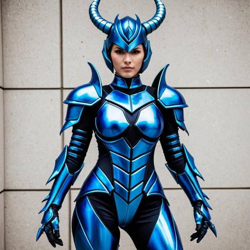 Exotic Heracross-Inspired Cosplay Concept