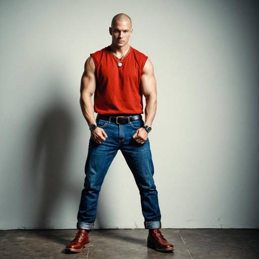 Solo Male Costume with Denim Style