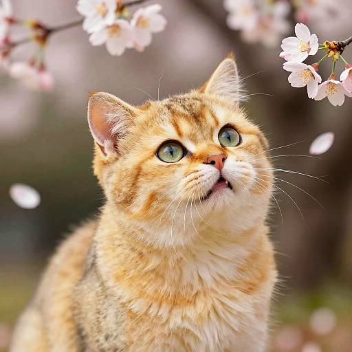 Whimsical Blonde Cat-Eared Character