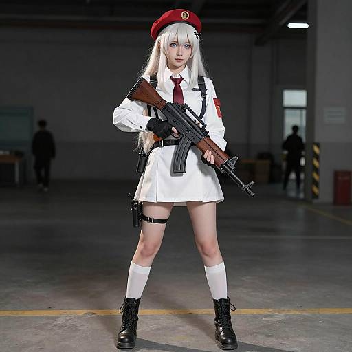 Cosplay photo of mp5 (girls' frontline). Costume clothes