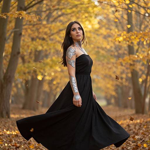 Ethereal North African Autumn Portrait