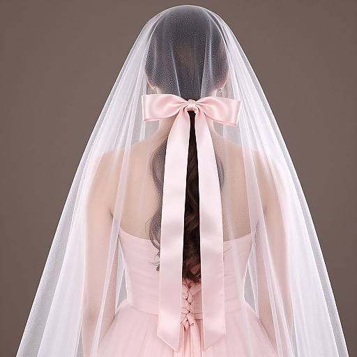 Tanya in Pink Wedding Dress