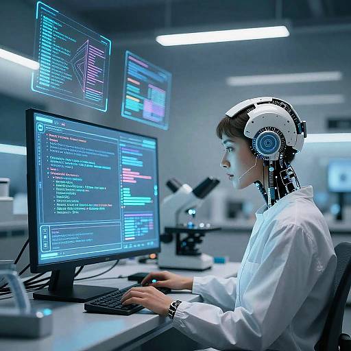 AI Creator with Holographic Interfaces