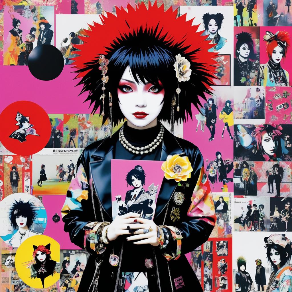 Dynamic Fusion of Banksy and Visual Kei