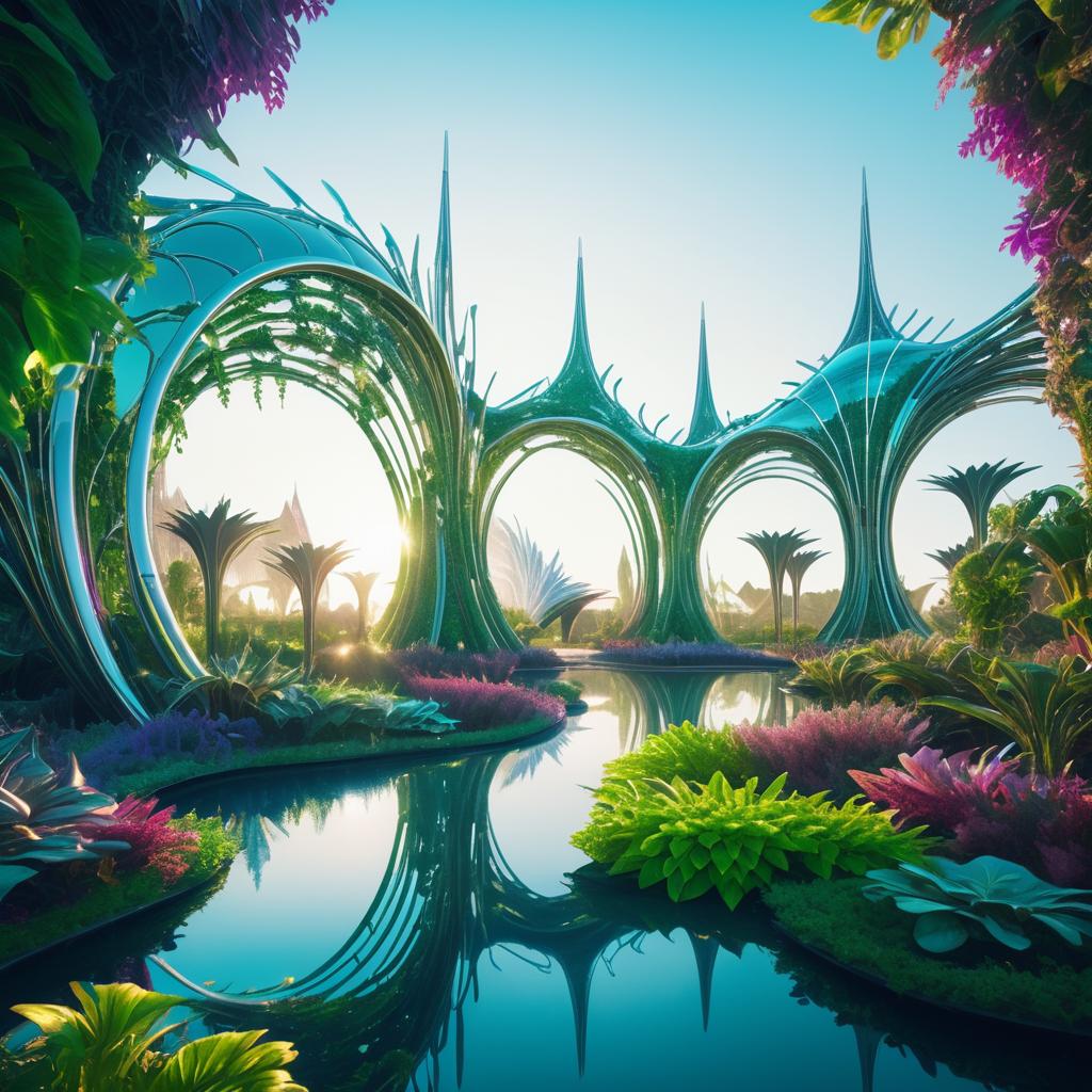 Cybernetic Garden of Eden Vision