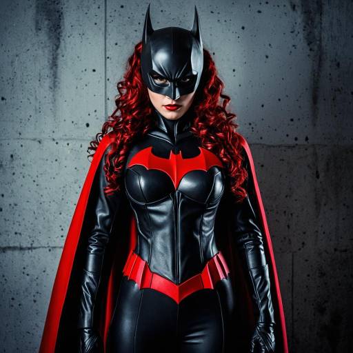 Dynamic Batwoman Cosplay Costume Design