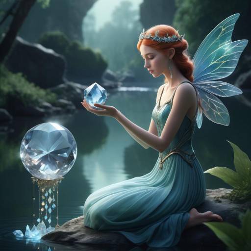 Ethereal Fairy by Tranquil Riverside