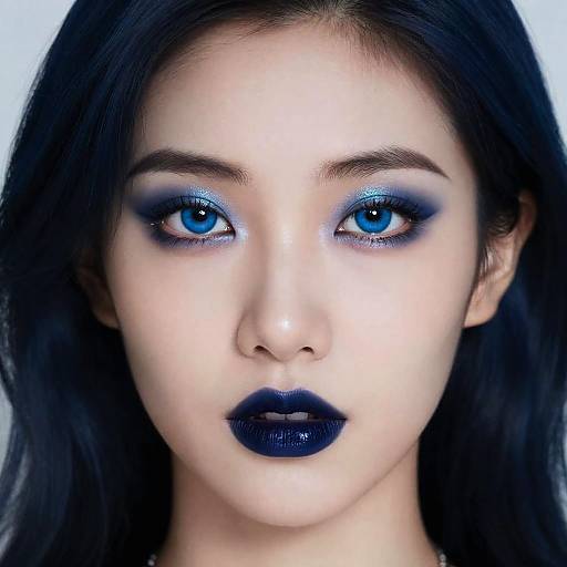 Sapphire Siren Midnight Beauty Close-Up