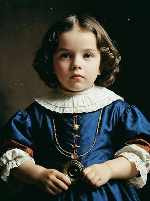 Child in Historical Galileo Galilei Costume