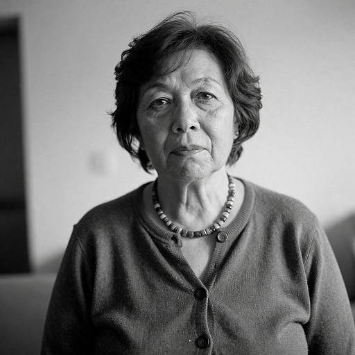 Elegant Portrait of an Older Woman