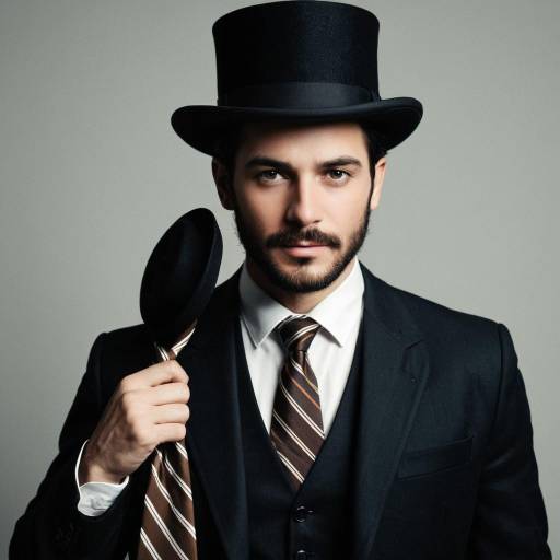 Dapper Male in Formal Attire
