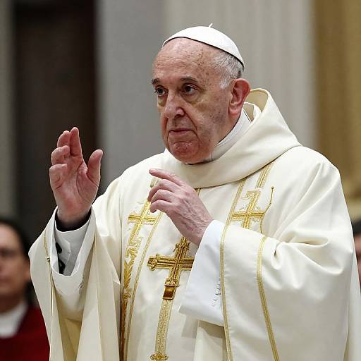 Pope Francis at St. John Lateran
