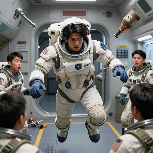 Comical Heroic Space Ranger Mishap