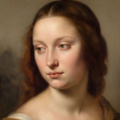 Classical Renaissance Fine Art Portrait