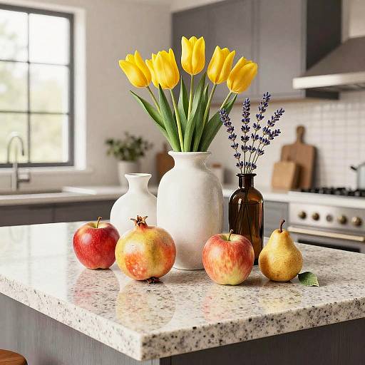 Photorealistic Granite Kitchen Still-Life