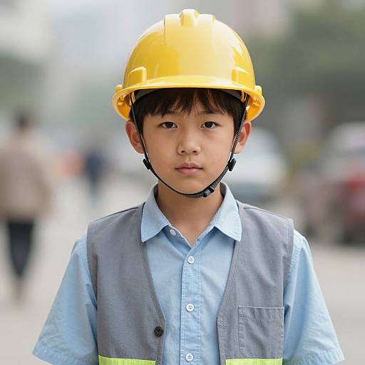 Realistic Bob the Builder Costume Portrait