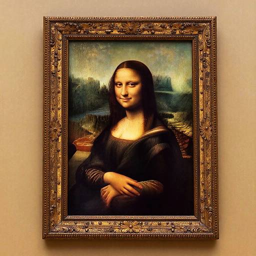 Ornate Baroque Frame for Mona Lisa