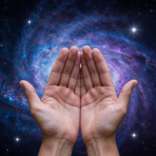 Cosmic Mudra with Spiritual Energy