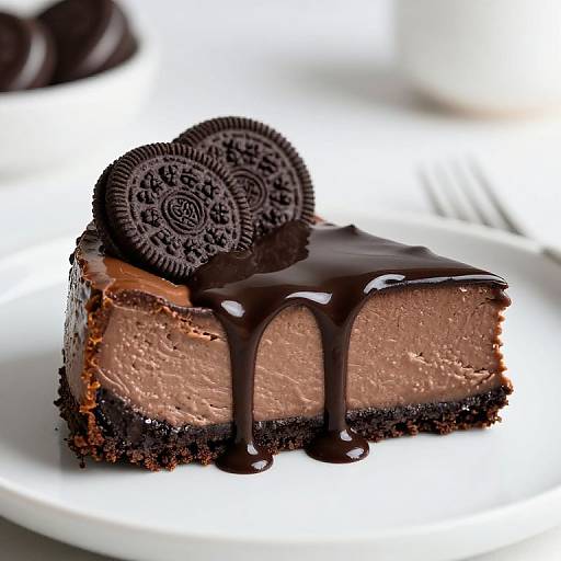 Decadent Baked Chocolate Oreo Cheesecake