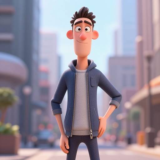 High-Detail 3D Gru Character Render