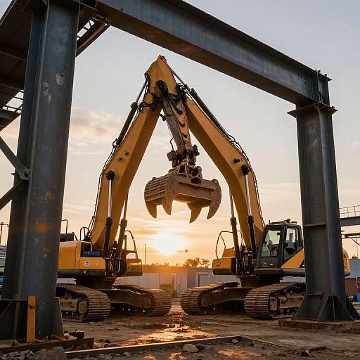 Hydraulic Claw Dismantling Steel Structure