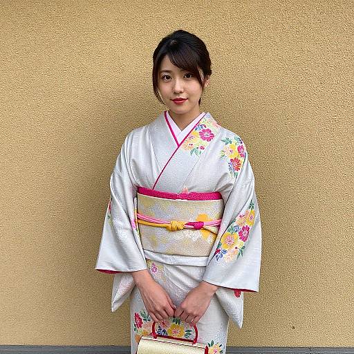 Shinobu Kocho in Traditional Kimono