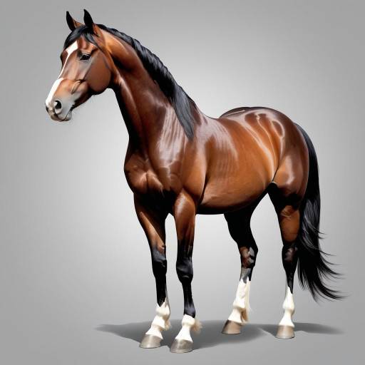 Realistic Horse Portrait with Amber Eyes Realistic Horse Portrait with Amber Eyes