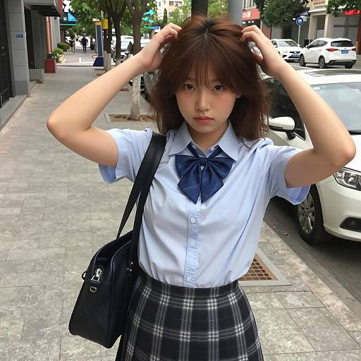 Urban Asian Girl with Casual Style