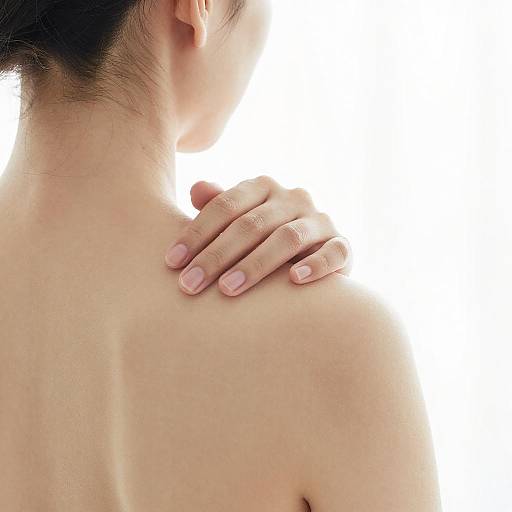 Elegant Portrait of a Woman's Back