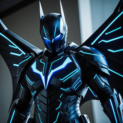 Futuristic Batwing Cosplay Costume Design