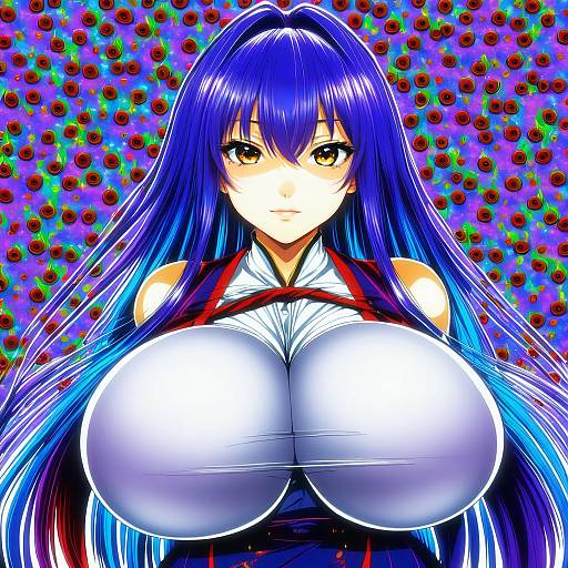 Illustration of Asama tomo, kyoukaisenjou no horizon in the style of Silly (marinkomoe)