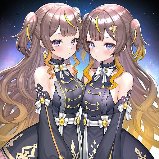 Illustration of Anya melfissa, hololive in the style of Hitowa