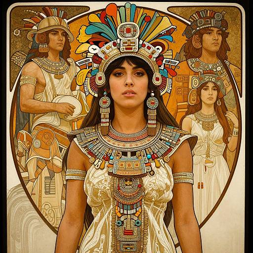 Yanet Garcia Aztec Fantasy Portrait