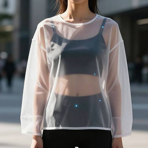 Modern Techwear Downblouse Design