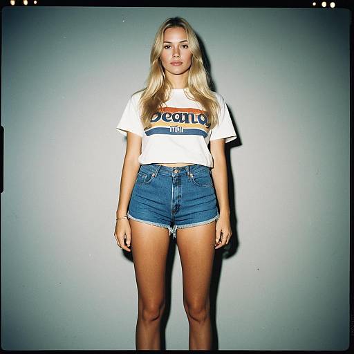 Wide-Angle 1970s Documentary Portrait Shot