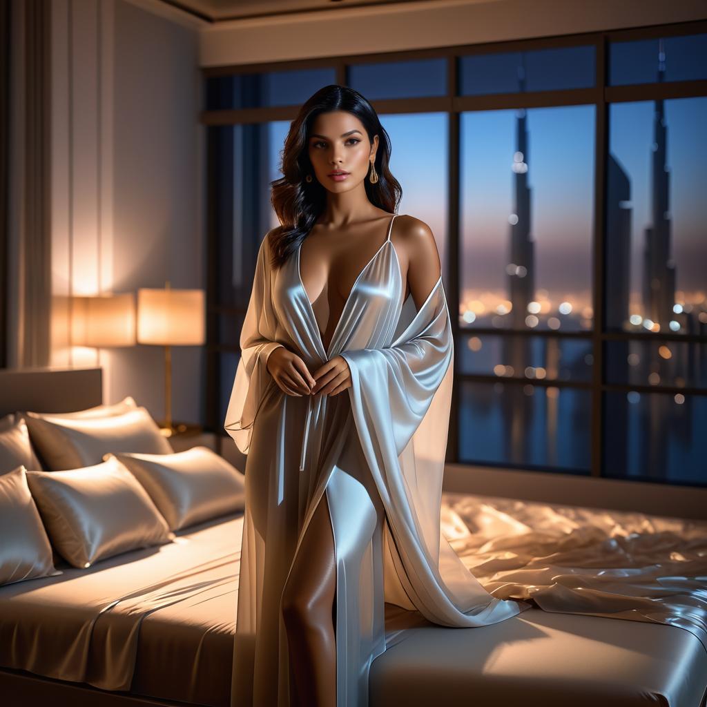 Stylized Nightgown Fashion in Dubai