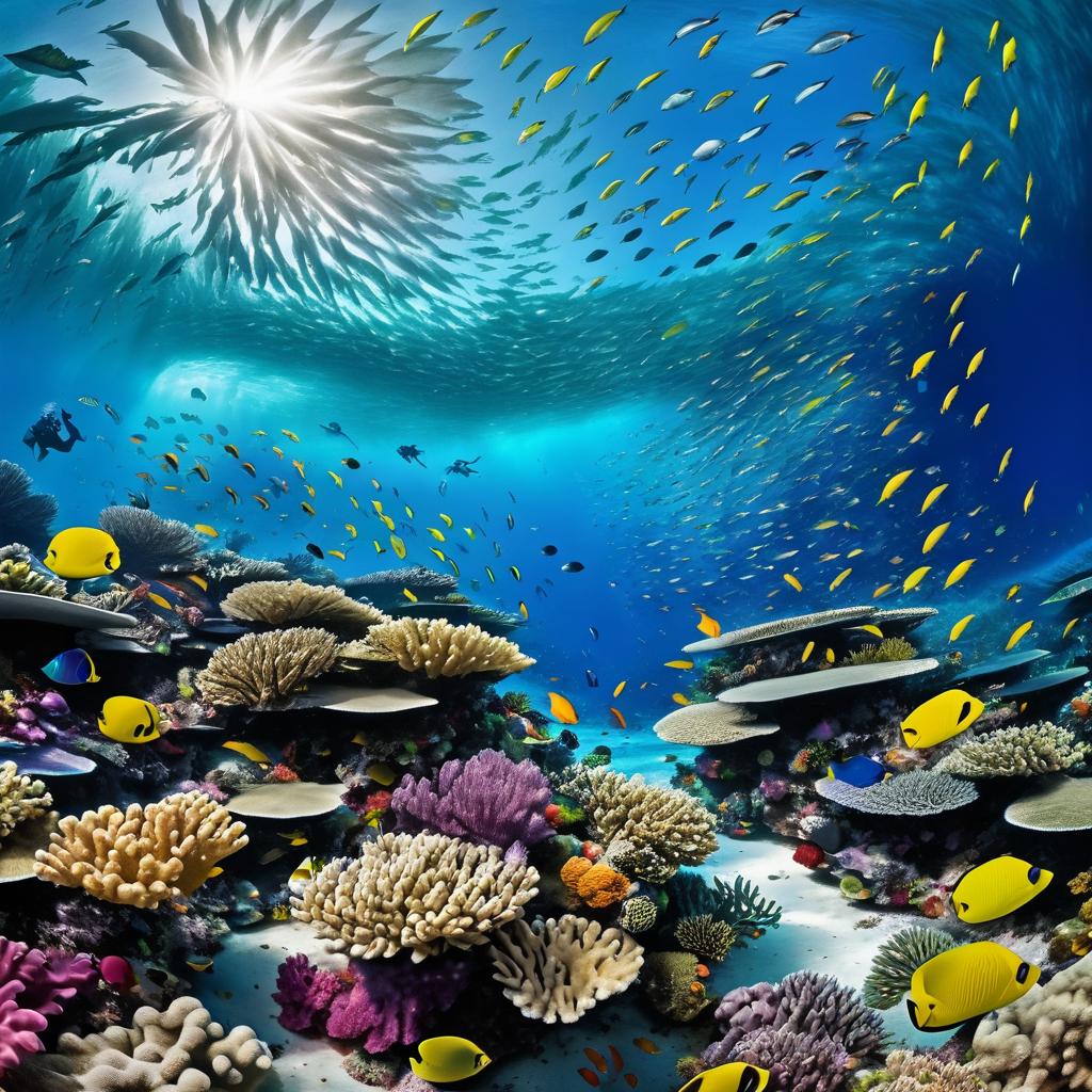 Vibrant Coral Reef Exploration in Detail