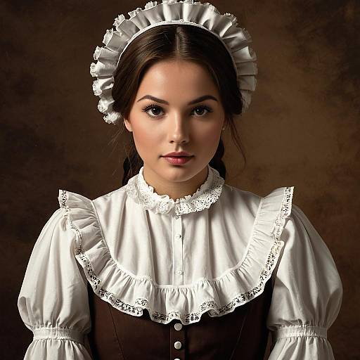 Victorian Style Maid Portrait