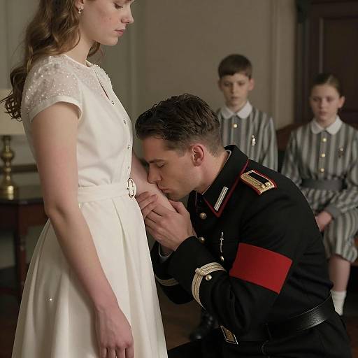 Romantic Tension in a Dark Setting