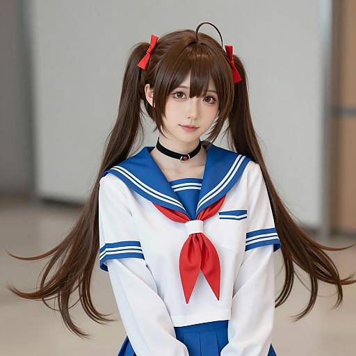 Realistic Portrait of Anchorage Cosplay