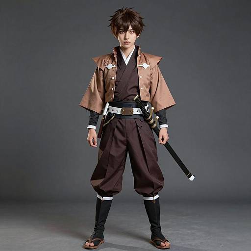 Cosplay photo of mouri motonari (sengoku basara). Costume clothes