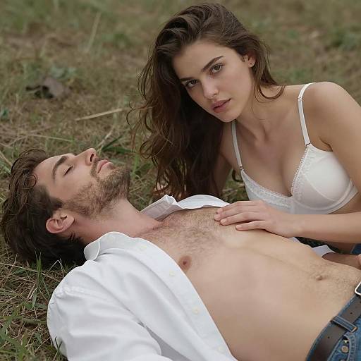 Romantic Outdoor Photo of Couple